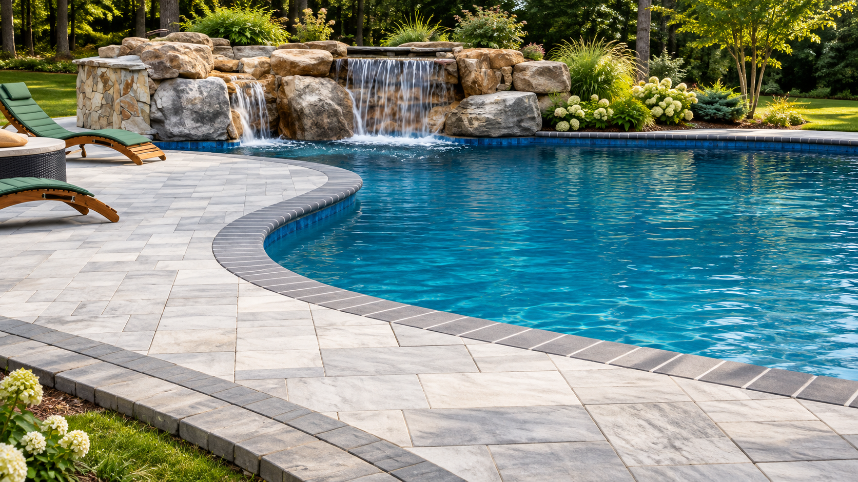 Pool Coping & Waterfalls design inspiration