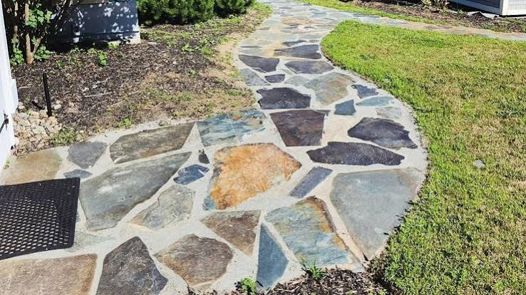 Stone walkway design inspiration 10
