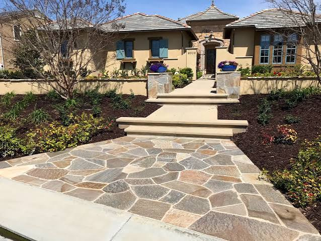 Stone walkway design inspiration 2