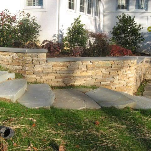 Stone retaining wall design inspiration 7